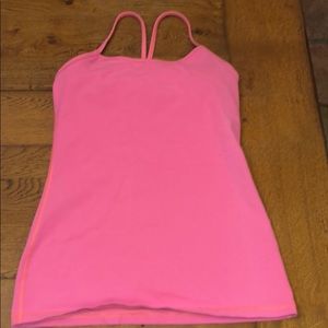 Pink Lululemon Power Y
